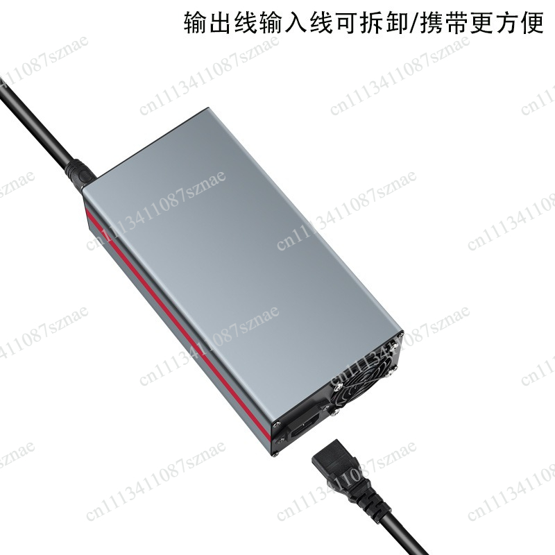 72V 15A Fast Charger - شاحن بطارية ليثيوم ذكي قابل للتعديل