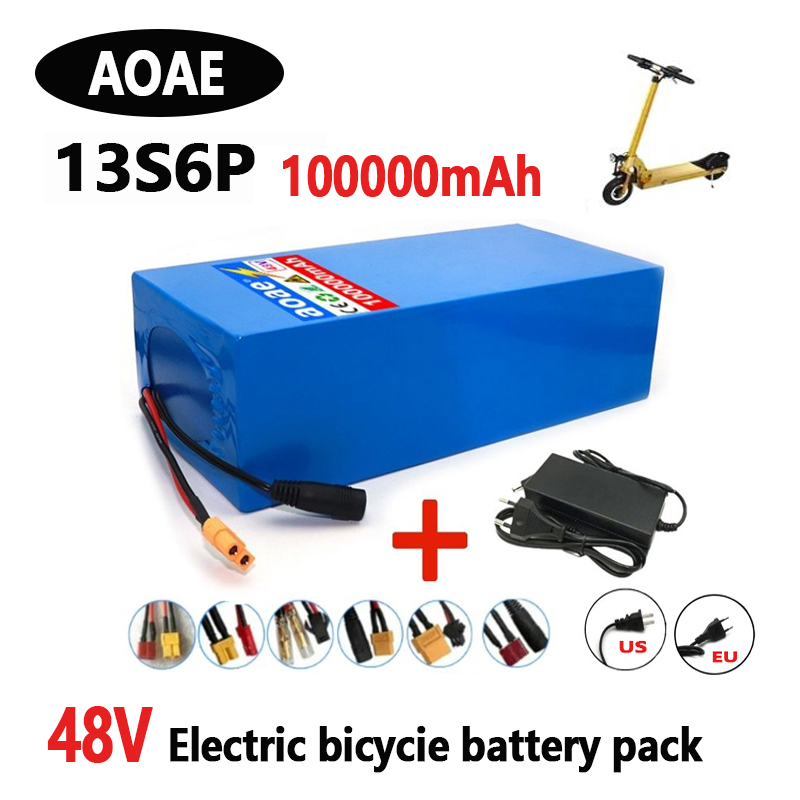 60V 50Ah Electric Scooter Battery - 100%18650 الأصلي 48 فولت 100 أمبير