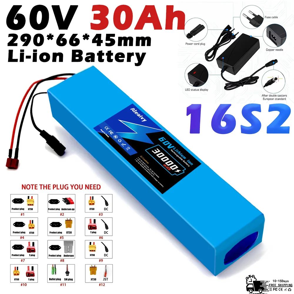 60V 50Ah Electric Scooter Battery - حزمة بطارية ليثيوم أيون 60 فولت